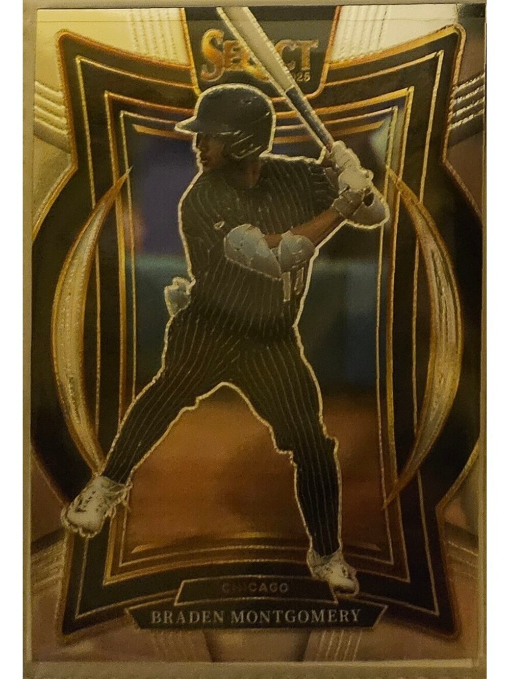 2025 Panini Select Baseball Base Concourse Braden Montgomery #70 Chicago